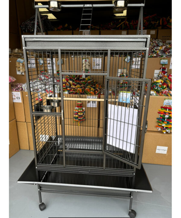 Parrot-Supplies Atlanta Play Top Parrot Cage Antique