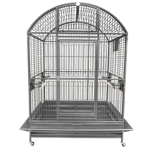 Parrot Cage Grande Castell | XL Aviary with Landing Flap - Antique | 147 x 122 x 192 cm - Image 3